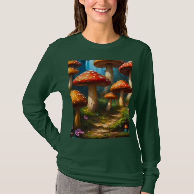 Fantasy Mushrom T-Shirt (Front)