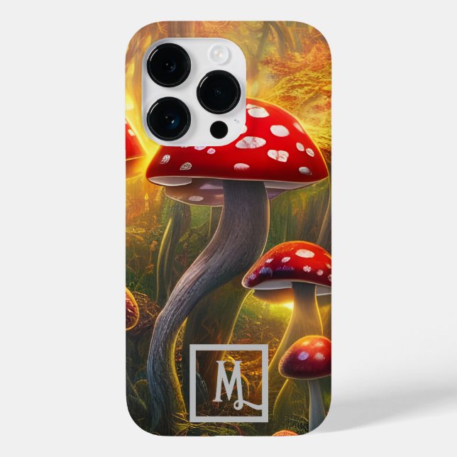 Fantasy Mushroom Case-Mate iPhone Case (Back)