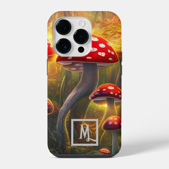 Fantasy Mushroom iPhone Case (Back)