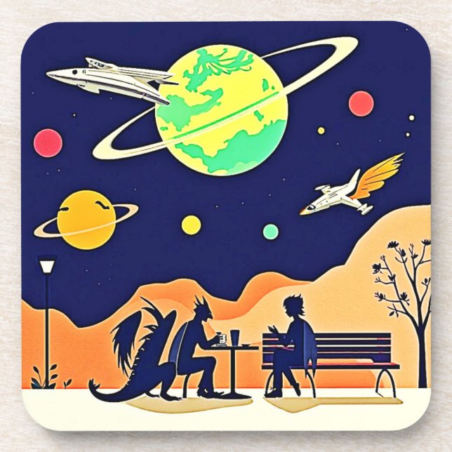  Fantasy Night Rendezvous Coaster (Front)
