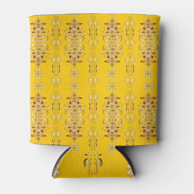 Fantasy Orient: Classic Vintage Pattern. Can Cooler (Front)
