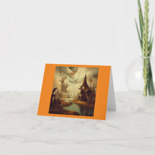 Fantasy Painting 3 - Mediaeval Landscape Card