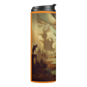 Fantasy Painting 3 - Mediaeval Landscape Thermal Tumbler