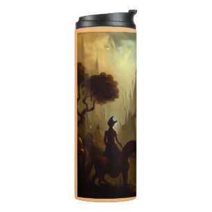 Fantasy Painting 8  - Horseback Rider Thermal Tumbler