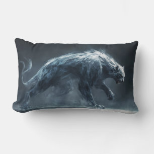 Fantasy panther monster lumbar cushion