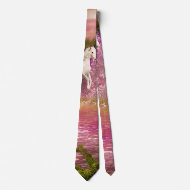 Fantasy - Pegasus - The enchanted garden Tie (Front)