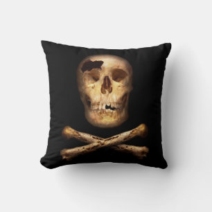 Fantasy - Pirate Flag - I'm a mighty pirate Cushion