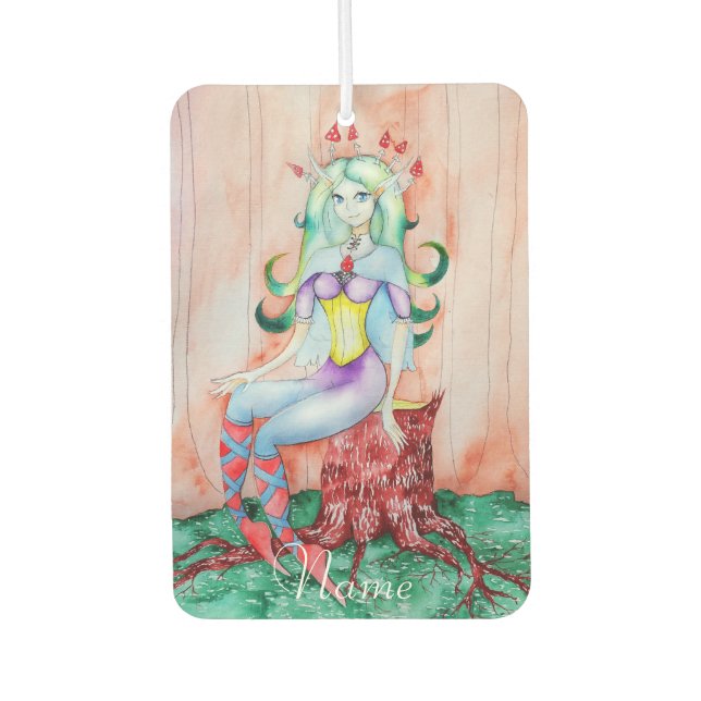 Fantasy Pixie Fairy Thunder_Cove Car Air Freshener (Front)