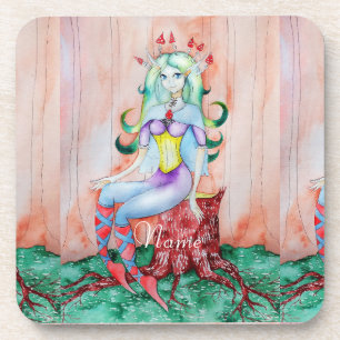 Fantasy Pixie Fairy Thunder_Cove  Coaster