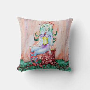 Fantasy Pixie Fairy Thunder_Cove Cushion