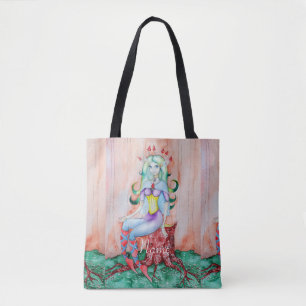 Fantasy Pixie Fairy Thunder_Cove Tote Bag