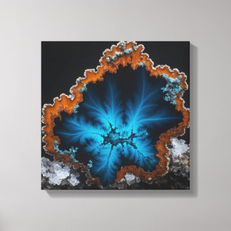 Fantasy Plume Agate Canvas Print