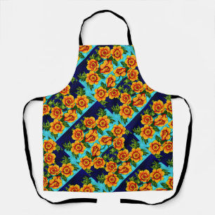 Fantasy Poppies   Medium  Apron