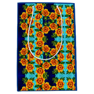 Fantasy Poppies Medium Gift Bag