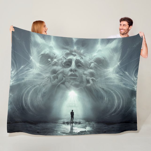 FANTASY PORTAL FLEECE BLANKET (In Situ)