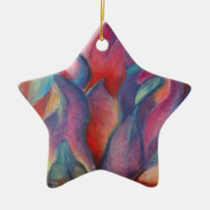 Fantasy Protea Ceramic Tree Decoration