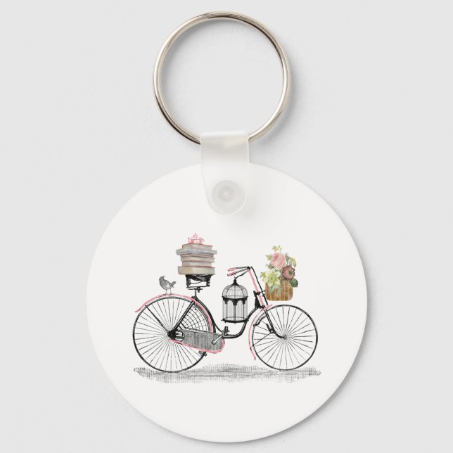 Fantasy push bike key ring (Front)