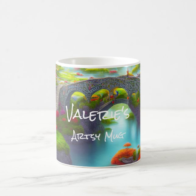 Fantasy River Gardens Coffee Mug (Center)
