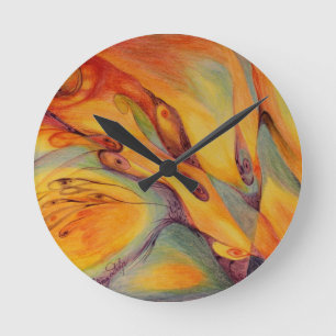Fantasy Round Clock