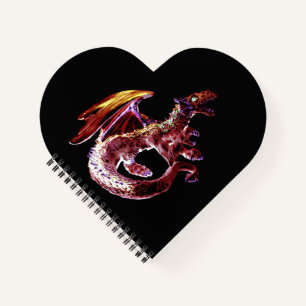 Fantasy Ruby Reds Dragon Notebook