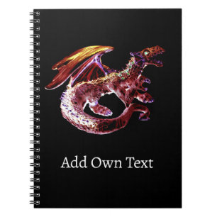 Fantasy Ruby Reds Dragon Notebook