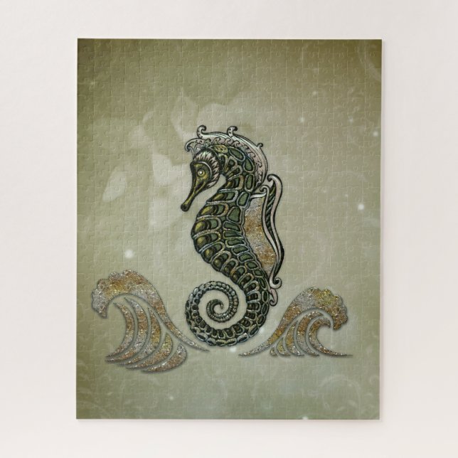 fantasy seahorse jigsaw puzzle (Vertical)