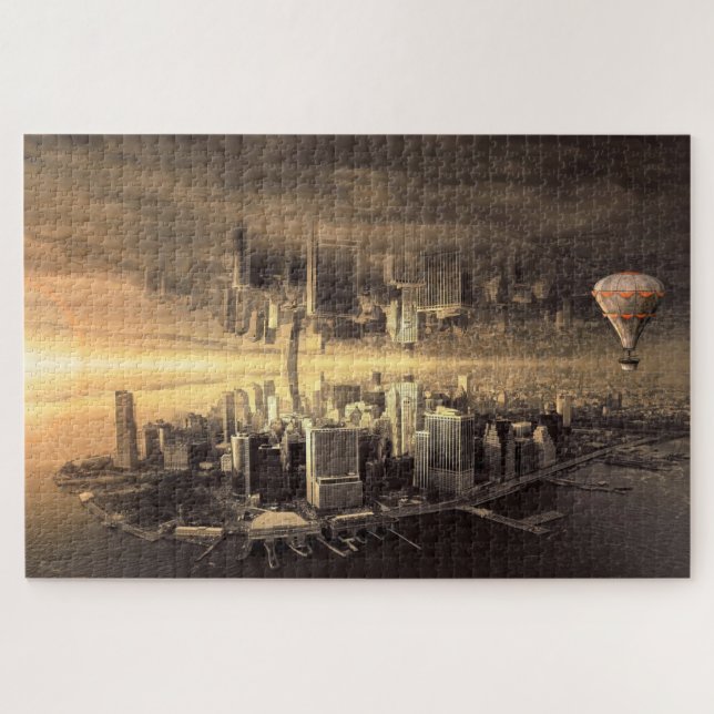 Fantasy - Sity Jigsaw Puzzle (Horizontal)