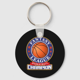Fantasy Sketll League Champion Victory Trophy Key Ring
