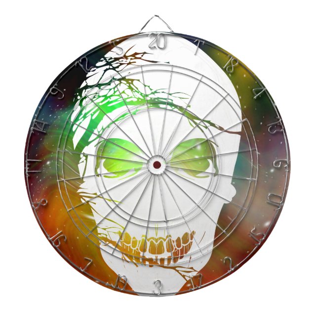 Fantasy Skull #6 Dartboard (Front)