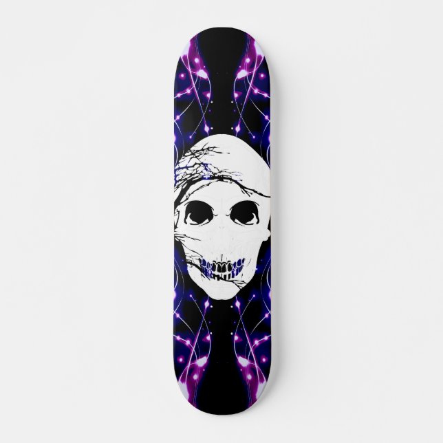 Fantasy Skull #9 Skateboard (Front)