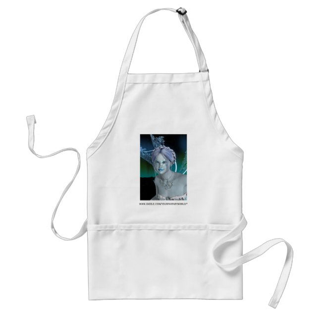 Fantasy Snow Fairy Standard Apron (Front)