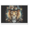 Fantasy Steampunk Victorian Lion Decoupage