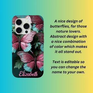 Fantasy style butterflies  iPhone 15 pro case