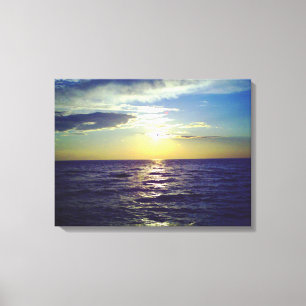 Fantasy Sunset 1 on Canvas Print