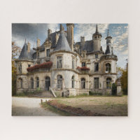 Fantasy Surreal Abandoned French Chateau