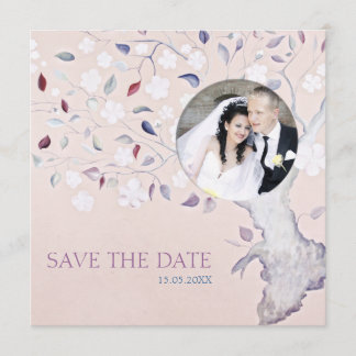 Fantasy Tree  Add Your Photo Wedding Save The Date