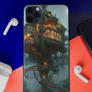 Fantasy Tree House Digital Artwork  iPhone 13 Pro Case