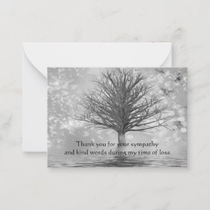 Fantasy Tree Thank You Card