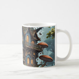 Fantasy Treehouse set of Coffee Mug. Mug