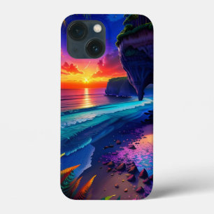 Fantasy Tropical Beach Four iPhone 13 Mini Case