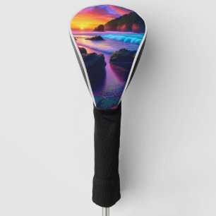 Fantasy Tropical Beach One Golf Head Cover