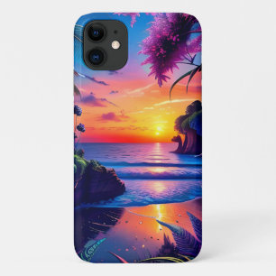 Fantasy Tropical Beach Two Case-Mate iPhone Case