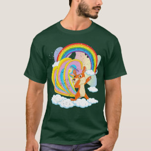 Fantasy Unicorn Lover Rainbow Cute Forest Animal S T-Shirt