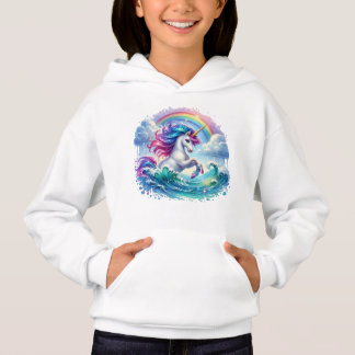 Fantasy Unicorn with Rainbow