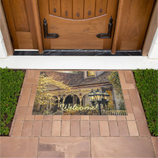 Fantasy Victorian Gingerbread I Doormat