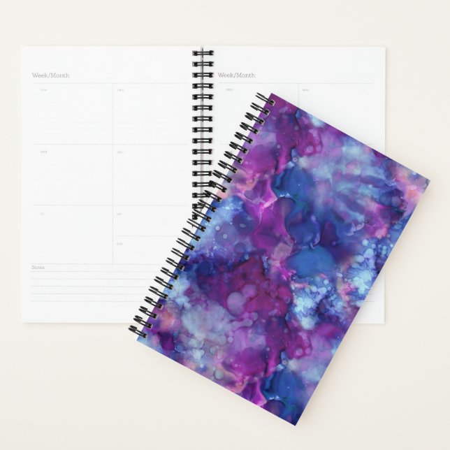 fantasy watercolor - deep space vibe : planner (Display)