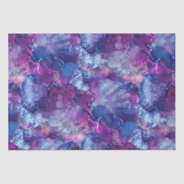 fantasy watercolor - deep space vibe : tissue paper (Front)