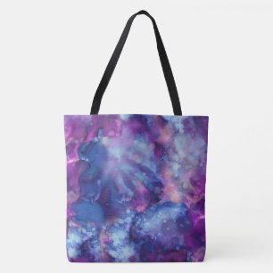 fantasy watercolor - deep space vibe : tote bag