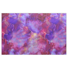 fantasy watercolors, warm tones : fabric