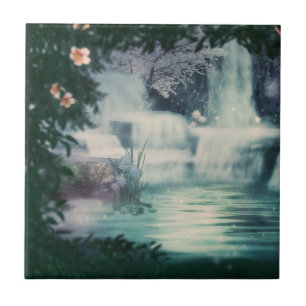 Fantasy Waterfall Cascade Tile